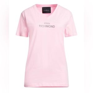 🆕John Richmond women pink color size S Tshirt